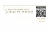 A Nova Competência da Justiça do Trabalho Tassos LYCURGO  tl@ufrnet.br.