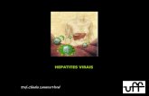 HEPATITES VIRAIS Prof. Cláudia Lamarca Vitral. Hepatites virais.