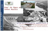 Bacias de dissipação de energia UC Engª Água ZR / 2º ciclo de Eng Ambiente M ª Rosário Cameira /Departamento de Engª Biossistemas BACIAS DE DISSIPAÇÃO.