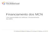 Financiamento dos MCN Uma oportunidade de melhorar o funcionamento dos MCN.