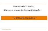 Luisrabelo.ce@uol.com.br Mercado de Trabalho - Um novo tempo de Competitividade - - O Desafio Humano -