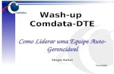 1 Wash-up Comdata-DTE Como Liderar uma Equipe Auto-Gerenciável Sérgio Kafuri Fev/2005.