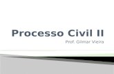 Prof. Gilmar Vieira. Atos processuais - Importância de seu estudo - Definição - Natureza - Fatos - Negócios jurídicos - Negócios jurídicos processuais?