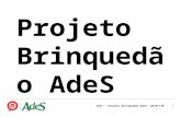 1 7637 – Projeto Brinquedão AdeS– 28/07/10 Projeto Brinquedão AdeS.