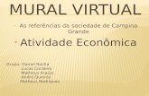 As referências da sociedade de Campina Grande Atividade Econômica Grupo: Daniel Rocha Lucas Cordeiro Matheus Araújo André Queiróz Matheus Rodrigues.