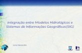 Integração entre Modelos Hidrológicos e Sistemas de Informações Geográficas(SIG) Iana Alexandra.