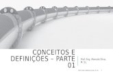 CONCEITOS E DEFINIÇÕES – PARTE 01 Prof. Eng. Marcelo Silva, M. S c. PROF. ENG. MARCELO SILVA, M. SC.1.
