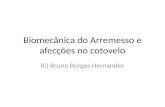 Biomecânica do Arremesso e afecções no cotovelo R3 Bruno Borges Hernandes.