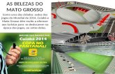 AS BELEZAS DO MATO GROSSO Como uma das cidades sedes dos jogos do Mundial de 2014, Cuiabá e Mato Grosso têm muito a oferecer aos turistas para se deslocarem.