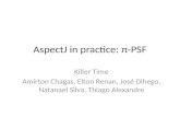 AspectJ in practice: π-PSF Killer Time Amirton Chagas, Elton Renan, José Dihego, Natanael Silva, Thiago Alexandre.