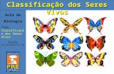 Aula de Biologia Tema: Classificação dos Seres Vivos Paulo paulobhz@hotmail.com Classificação dos Seres Vivos.