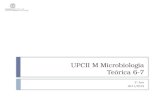 UPCII M Microbiologia Teórica 6-7 2º Ano 2011/2012.