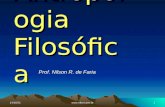 Antropologia Filosófica Prof. Nilson R. de Faria 17/6/20141.