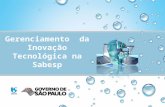 Gerenciamento da Inovação Tecnológica na Sabesp. Setor de Saneamento : Características Gerais e Dinâmica de Inovação Fortemente atrelado ao setor público.