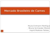 Paula Erdmann Rodrigues Bruno Schneider Moreira Ingrid Pedroso Torbes 1 Mercado Brasileiro de Carnes.