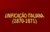 1850 Divisão da Itália em pequenos Estados a) Ao norte : REINO DO PIEMONTE - Sardenha reino Lombardo - Vêneto reino Lombardo - Vêneto b) Ao centro :Estados.