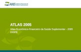 ATLAS 2005 Atlas Econômico-Financeiro da Saúde Suplementar - 2005 DIOPE.