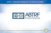 1 ABTRF - Associação Brasileira da The Rotary Foundation.