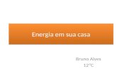 Energia em sua casa Bruno Alves 12ºC. IluminaçãoElectrodomésticos Equipamentos Renováveis.