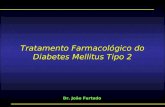 Tratamento Farmacológico do Diabetes Mellitus Tipo 2 Dr. João Furtado Tratamento Farmacológico do Diabetes Mellitus Tipo 2.