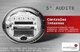 Controles Internos Interrelacionamento entre auditoria, controles internos, gestão de riscos e compliance. 5° AUDITE Palestrante: Cristiano José Ribeiro.