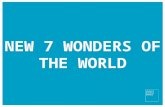 NEW 7 WONDERS OF THE WORLD. GREECE* Centro da Decisão das 7 Maravilhas do Mundo Antigo.