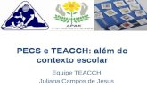 PECS e TEACCH: além do contexto escolar Equipe TEACCH Juliana Campos de Jesus PECS e TEACCH: além do contexto escolar.
