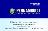Ciências da Natureza e suas Tecnologias - Química Ensino Médio – 1ª Série EVOLUÇÃO DOS MODELOS ATÔMICOS.