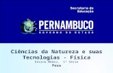 Ciências da Natureza e suas Tecnologias - Física Ensino Médio, 1ª Série Peso.
