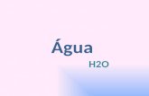 Água H2O. A água é uma substância química, incolor e inodora, constituída por oxigénio e hidrogénio, presente na constituição de todos os seres vivos.