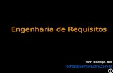 1 Engenharia de Requisitos Prof. Rodrigo Nin rodrigo@azimuteZero.com.br.