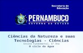 Ciências da Natureza e suas Tecnologias - Ciências Ensino Fundamental, 6º Ano O ciclo da água.
