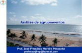Prof. José Francisco Moreira Pessanha professorjfmp@hotmail.com Análise de agrupamentos.