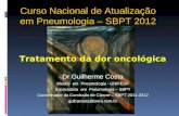 Curso Nacional de Atualização em Pneumologia – SBPT 2012 Tratamento da dor oncológica Dr Guilherme Costa Mestre em Pneumologia - UNIFESP Especialista em.