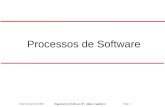©Ian Sommerville 2006 Engenharia de Software, 8ª. edição. Capítulo 4 Slide 1 Processos de Software.