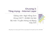 Chuong 3 - Tang Mang - Internet Layer
