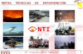 24º Congreso ASELF Donostia NOTAS TÉCNICAS DE INTERVENCIÓN 1 NTI.