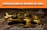Libro conservación Anfibios de Chile