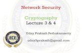 Network Security and Cryptography Lecture 3&4