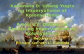 Dahilan at Epekto ng Kolonyalismo at Imperyalismo