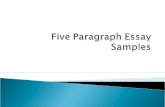 Five Paragraph Essay Samples-0