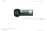 SVP309 SIP Phone User Manualx