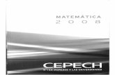 Matemática CEPECH 2008 LIBRO