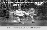 Skuttunge SK matchprogram 2011