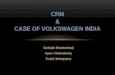 Customer Relationship Management in India- Case of Volkswagen India
