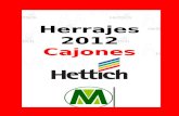 HETTICH 2012 B - CAJONES