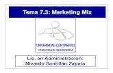 Tema 7.3 Marketing Mix