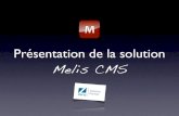 Découvrez Melis CMS, la nouvelle génération de solution CMS Open Source basée sur ZF !