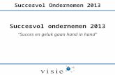 Presentatie "Succesvol Ondernemen 2013" tijdens onthulling nieuwe Mercedesmodellen bij Wensink in Zwolle