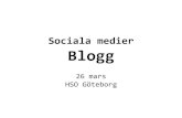 Sociala medier blogg HSO 26 mars 2012